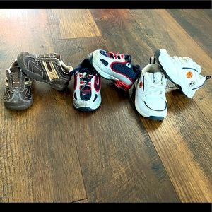 Baby Tennis Shoes - Nike and Stride Right